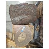 Two (2) Burls of Wood