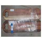 New Mahogany Serving Trays with handles