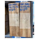 (2) Ambrosia Maple Blanks