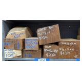 (9) Wood Blanks, Mostly Chinese Elm