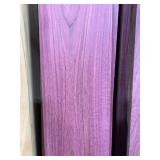 (7) Boards 4/4' Purple Heart Lumber