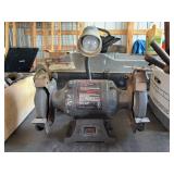 Craftsman 8-Inch Bench Grinder With Lamp