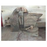 Littlestown Foundry Bench Vise Cast Iron USA