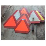 Reflective Slow Moving Vehicle Signs