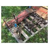 Metal Farm Tools, Creeper, Car Ramps, Waterer