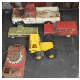 Diecast Toy Trucks And Vehicles Lot
