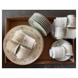 Diane Japan Fine Porcelain China 42 Pc Dinnerware