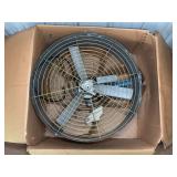 Industrial Metal Exhaust Fan 20 Inch With Mount