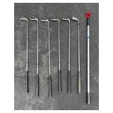 Callaway X-18 Iron Set And Ball Retriever