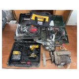 (5) Power Tools With Leland Motor