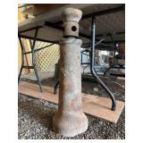 Large Cast Iron Bottle Jack, 24'T