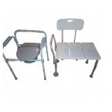 Drive Medical Commode & Bath Transfer Bench Set