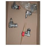 4 Model Airplane Engines McCoy K&B