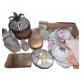 Glassware, Porcelain, and Vanity