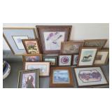 Framed Art and Botanical Prints