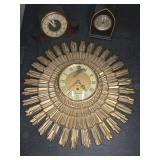 3 Clocks Including Elgin, Sessions, Seth
