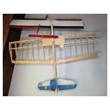 Two Wood Model Aircraft Airframes