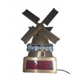 Heineken Windmill Digital Clock Sign