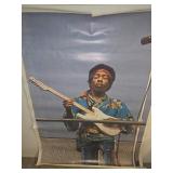 (5) Jimi Hendrix Posters, Largest 30"