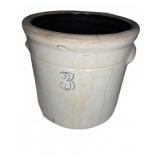 Stoneware Crock 3 Gallon With Handles