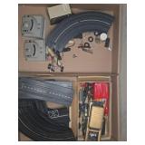 Model Motoring Slot Car Track Set W/ Cars Parts