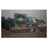 Christmas Decorations Lot With Artificial Tree