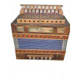 Paolo Soprani E Figli Wooden Button Accordion