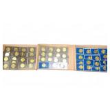 Franklin Mint Bronze Medallion Collection In Cards