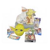 Star Wars Toys Lot Action Figures Plush Mask