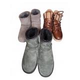 UGG & Bearpaw Boots & Brown Leather boots