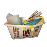 Laundry Basket With Food Storage and Kitchen Wraps