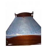 Sealy Posturepedic Bed With Wood Frame