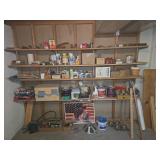 Workshop Contents W/ Tools Paint Supplies Rulers