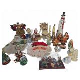 Christmas Figurines and Decorative Plates