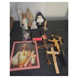 Catholic Religious Statues, Crucifixes, Bibles