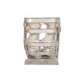 Cast Metal Bunny-Shaped Mold
