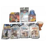 Star Wars Action Figure Lot With Chewbacca Mug