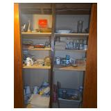 Large Mixed Lot Kitchenware, Cookbooks, Figurines