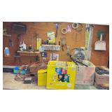 Contents of Workbench, Hand Tools & Hardware