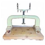 Shop Fox Cast Iron Press With Wooden Base
