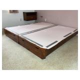 Wooden Bed Frames With Storage Drawers