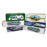 Hess Toy Trucks and Training Van in Boxes