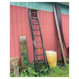 20-Foot Wooden Extension Ladder