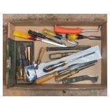 Hand Tools With Chisels and Burnisher