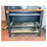 Metal Rolling Utility Cart 36"x23"x31" w/ Shelv