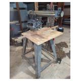 Sears Craftsman 10 Inch Radial Arm Saw with Stand