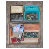 Drill Bit Sets and Hole Saws Lot