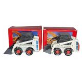 (2) Clover Bobcat Loader Model 743 Diecast