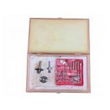 Router Bit Set in Wood Case