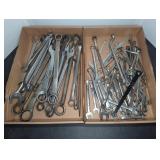 Open End and Box Wrenches Assorted Sizes